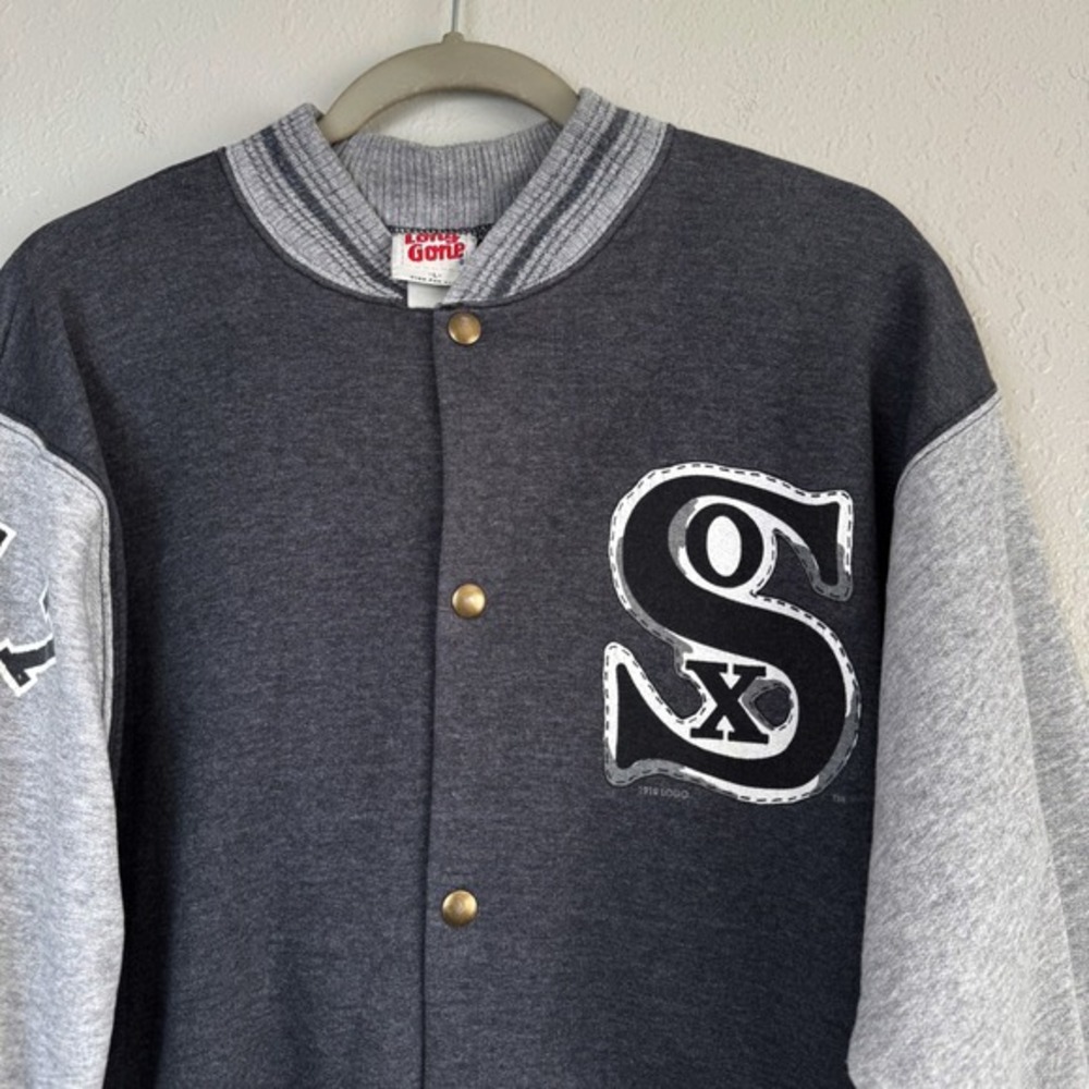 Vintage Long Gone Chicago White Sox 1917 World Champions Varsity Jacket L - Picture 2 of 10